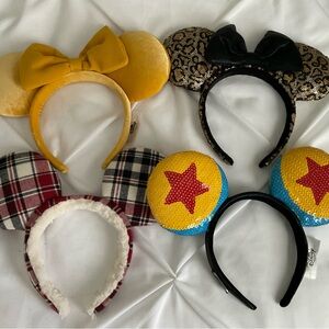 Yellow Bow Headband